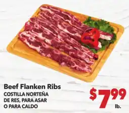 Vallarta Supermarkets Beef Flanken Ribs offer