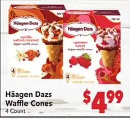 Vallarta Supermarkets Häagen Dazs Waffle Cones offer