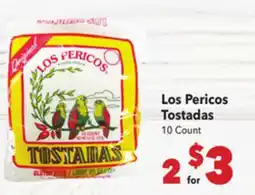Vallarta Supermarkets Los Pericos Tostadas offer