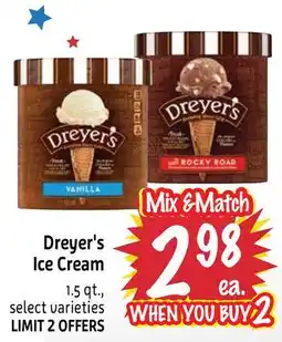 Foodmaxx Dreyer's Ice Cream offer