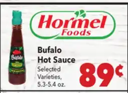 Vallarta Supermarkets Hormel Foods Bufalo Hot Sauce offer