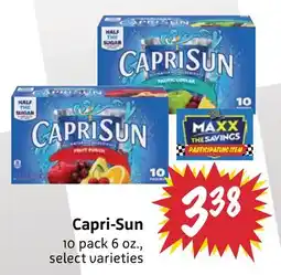 Foodmaxx Capri-Sun pack offer