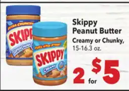 Vallarta Supermarkets Skippy Peanut Butter offer