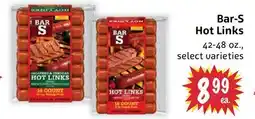 Foodmaxx Bar-S Hot Links offer