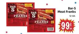 Foodmaxx Bar-S Meat Franks offer