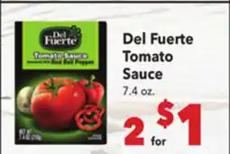 Vallarta Supermarkets Del Fuerte Tomato Sauce offer