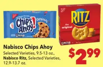 Vallarta Supermarkets Nabisco Chips Ahoy! offer
