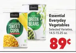 Vallarta Supermarkets Essential Everyday Vegetables offer