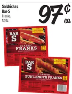 El Super Bar-S Franks offer
