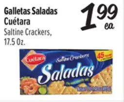 El Super Cuétara Saltine Crackers offer