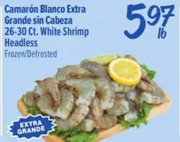 El Super White Shrimp Headless offer
