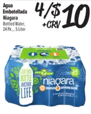 El Super Agua Embotellada Niagara offer
