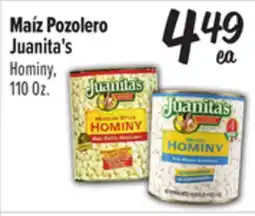 El Super Juanita's Hominy offer