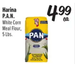 El Super P.A.N. White Corn Meal Flour, 5 Lbs offer