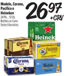 El Super Modelo, Corona, Pacifico o Heineken offer