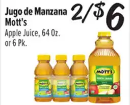 El Super Mott's Apple Juice offer