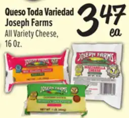 El Super Joseph Farms All Variety Cheese offer