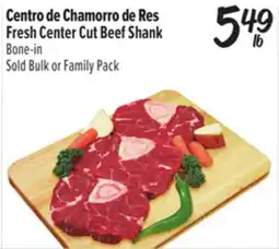El Super Fresh Center Cut Beef Shank offer