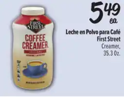 El Super First Street Creamer offer