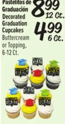 El Super Decorated Graduation Cupcakes offer