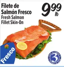 El Super Fresh Salmon Fillet Skin-On offer