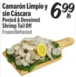 El Super Peeled & Deveined Shrimp Tail Off offer