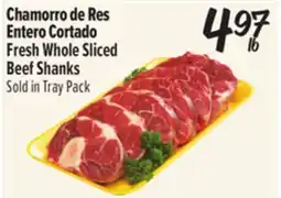 El Super Fresh Whole Sliced Beef Shanks offer
