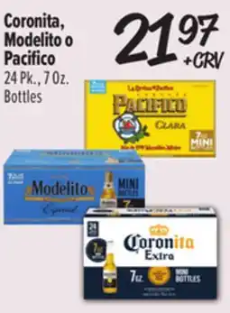 El Super Coronita, Modelito o Pacifico offer
