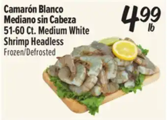 El Super Medium White Shrimp Headless offer