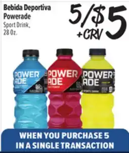 El Super Bebida Deportiva Powerade offer