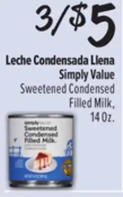 El Super Simply Value Sweetened Condensed Filled Milk offer