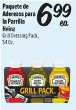 El Super Heinz Grill Dressing Pack offer
