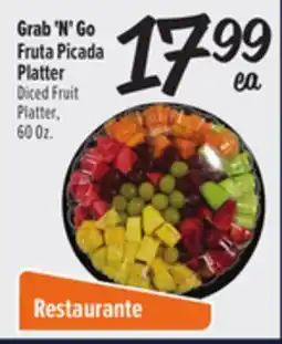 El Super Fresh Grab 'N' Go Fruta Picada Platter offer