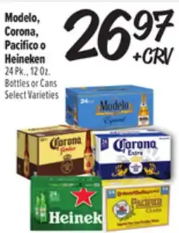 El Super Fresh Modelo, Corona, Pacifico or Heineken offer