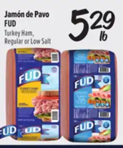 El Super Fresh FUD Turkey Ham, Regular or Low Salt offer