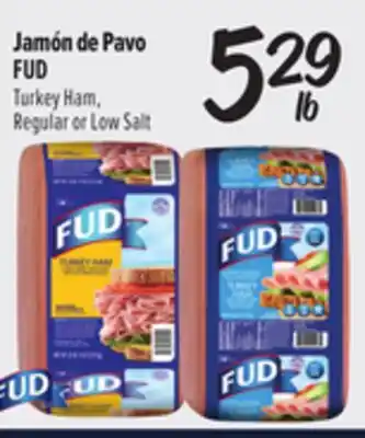El Super Fresh FUD Turkey Ham, Regular or Low Salt offer