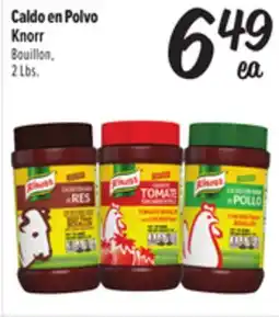 El Super Fresh Knorr Bouillon offer
