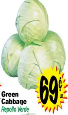 Superior Grocers Green Cabbage offer