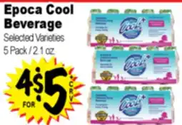 Superior Grocers Epoca Cool Beverage offer