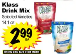 Superior Grocers Klass Drink Mix offer