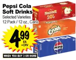 Superior Grocers Pepsi Cola Soft Drinks offer