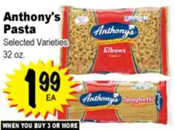 Superior Grocers Anthony's Pasta offer