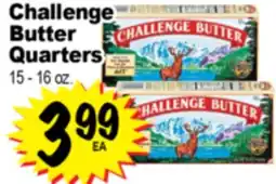 Superior Grocers Challenge Butter Quarters offer