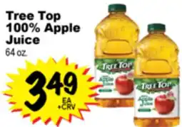 Superior Grocers Tree Top 100% Apple Juice offer