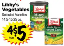Superior Grocers Libby's Vegetables offer