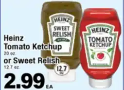 Superior Grocers Heinz Tomato Ketchup or Sweet Relish offer