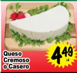 Superior Grocers Queso Cremoso o Casero offer