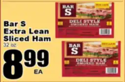 Superior Grocers Bar S Extra Lean Sliced Ham offer