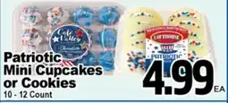 Superior Grocers Patriotic Mini Cupcakes or Cookies offer