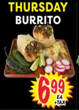 Superior Grocers BURRITO offer